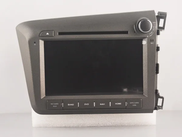 Top Fit for HONDA CIVIC 2012 RHD OTOJETA android 9.1 Wifi car dvd player tape recorder GPS BLUETOOTH headunits with white light 1
