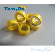 Tangda KT106-26 Железный силовой сердечник индуктор T106-26 27*14,2*11 мм желтый/белый ферритовый кольцевой сердечник с покрытием фильтрации