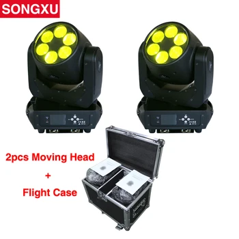 

Flight Case Package 6x25W Super Beam Led Moving Head Light 12/20 DMX Channel Bar Effect led DJ Light/SX-MH0625