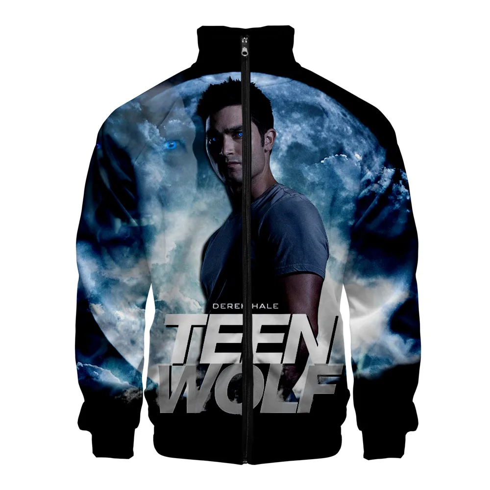 

2019 Derek hale Zipper Sweatshirt Casual Hoodies New Fashion Cool Highstreet Autumn And Winter Clothes Sweatshirt