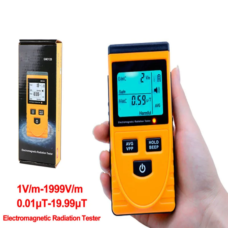 GM3120 электромагнитный дозиметр радиации детектор Emf метр портативный