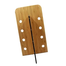 Бамбуковая деревянная подставка для солнцезащитных очков, стойка для хранения очков, органайзер для солнцезащитных очков, подставка для оптического магазина