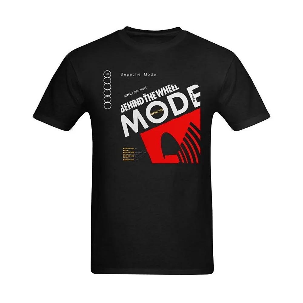 Новые 2017 мужская мода Мужчины Depeche Mode За Руль Крышка Дизайн Футболки Хлопок С