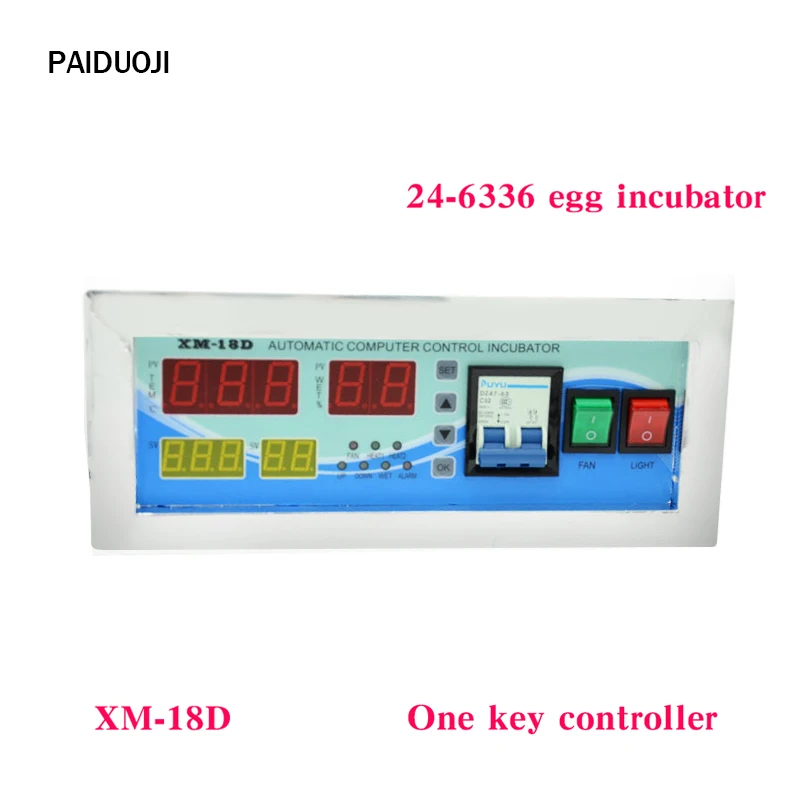 1 комплект принадлежности для инкубаторов полная функция температуры и влажности XM-18D инкубатор контроллер