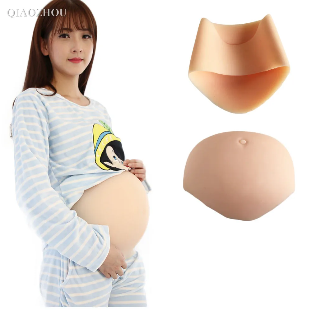 silicone baby bump