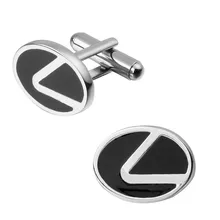 Men’s shirts Cufflinks high-quality copper material Lexus logo Cufflinks 2 pairs of packaging for sale