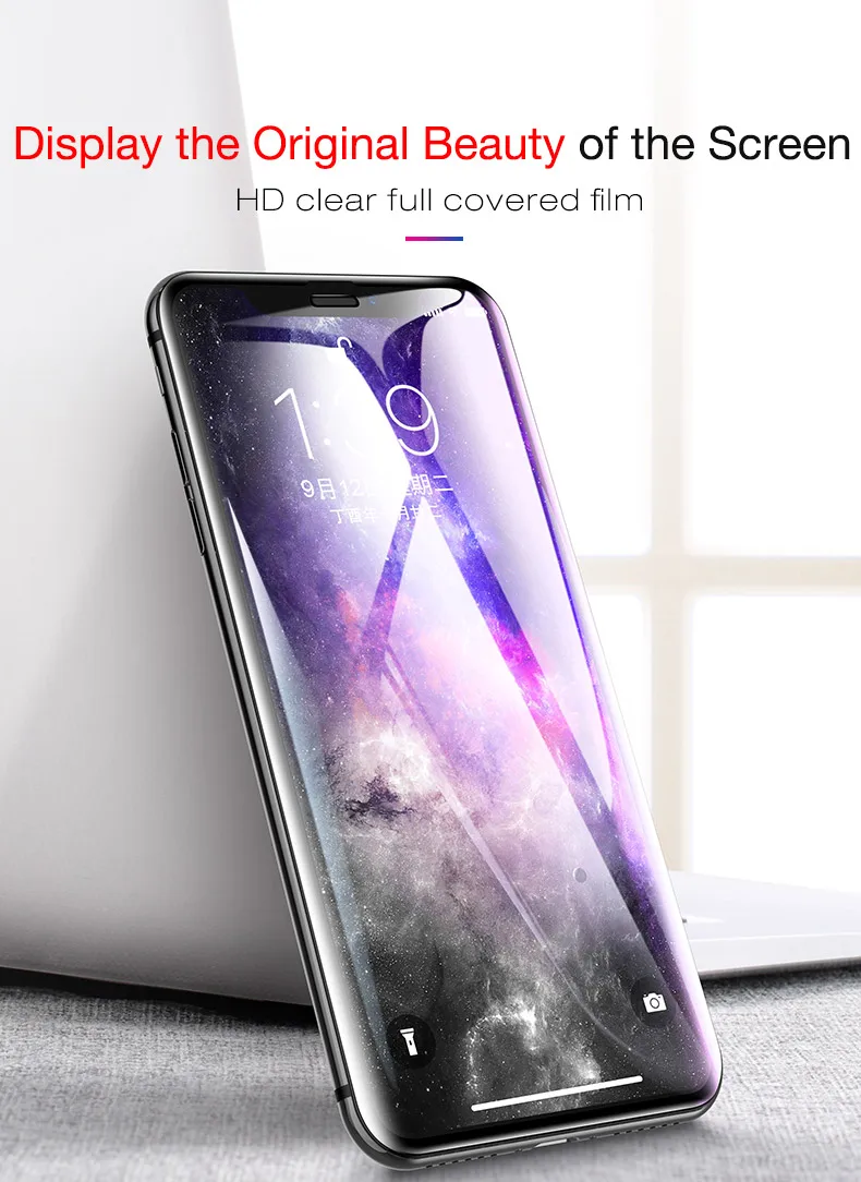 glass for iphone XS Plus screen protector (2)