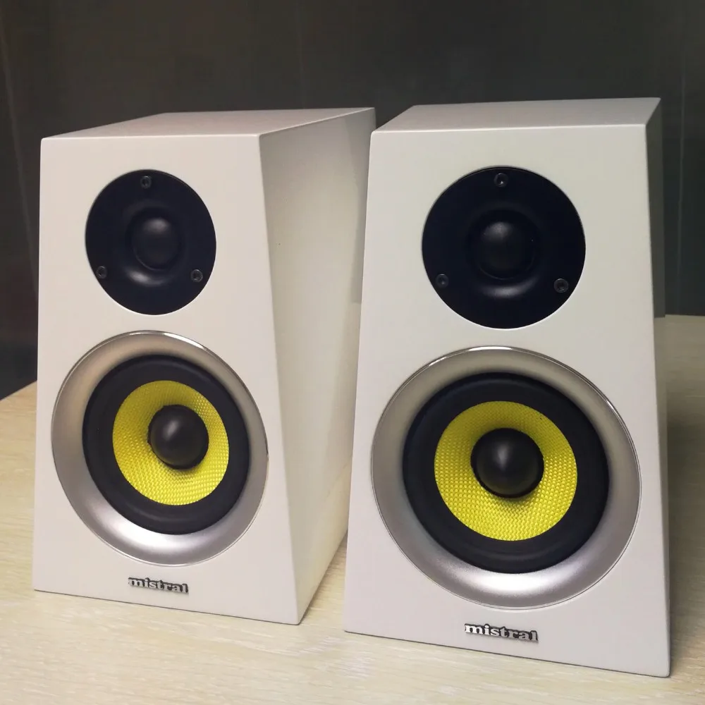 Mistral BOW III mini 4 Ohms 30W x 2 Hifi колонки для книжной полки (пара)|Полочные АС| |
