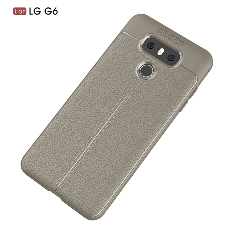 For LG G6 Case Silicone Luxury Litchi (14)