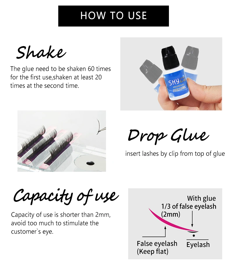 Powerful Long-Lasting Eyelash Extensions Glue