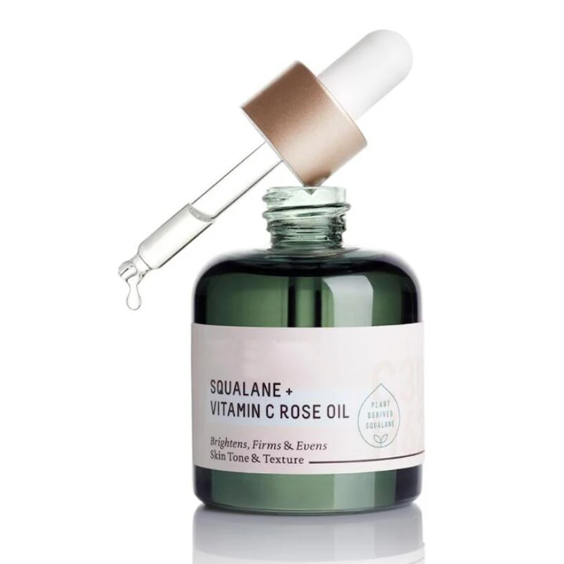 

Biossance Squalane + Vitamin C Rose Oil 1 oz/ 30 ml Drop Shipping