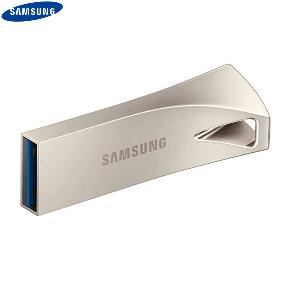 

SAMSUNG 3.1 USB Flash Drive 32gb 64gb sdxc 128gb 256gb USB3.1 up to 300MB/S BAR PLUS silver/gray pen drive memory flash disk