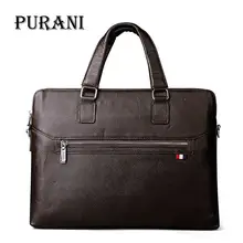 Портфель из натуральной кожи для мужчин, сумка для ноутбука 14 дюймов, вместительная сумка для мужчин, деловая сумка-мессенджер на плечо, мужской портфель