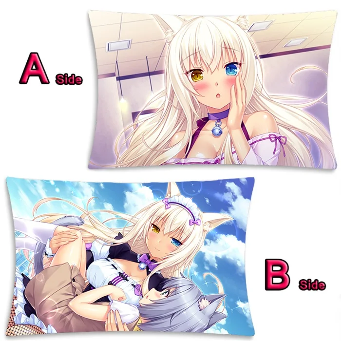 Аниме Nekopara Chocolat ванильный Azuki кокосовый клен Dakimakura обнимающий чехол для подушки для тела, наволочка для подушки, 2WAY 35x55 см - Цвет: 13