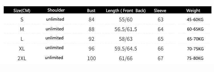 Tips Due to size system, model no. and measurement methods are different, there may be 1-3cm product size error.