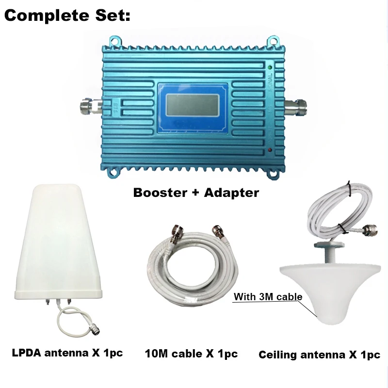 4G repeater signal booster 1800Mhz LTE mobile signal repeater 4G cellphone signal amplifier with Antenna for home or office use (2)