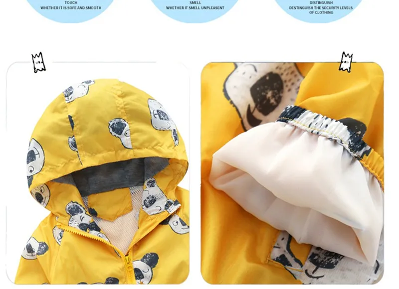 COOTELILI Kids Jacket For Girls Boys 2018 Autumn Hooded Children Clothes Active Baby Boys Coat Windbreakers Baby Clothing  (7)