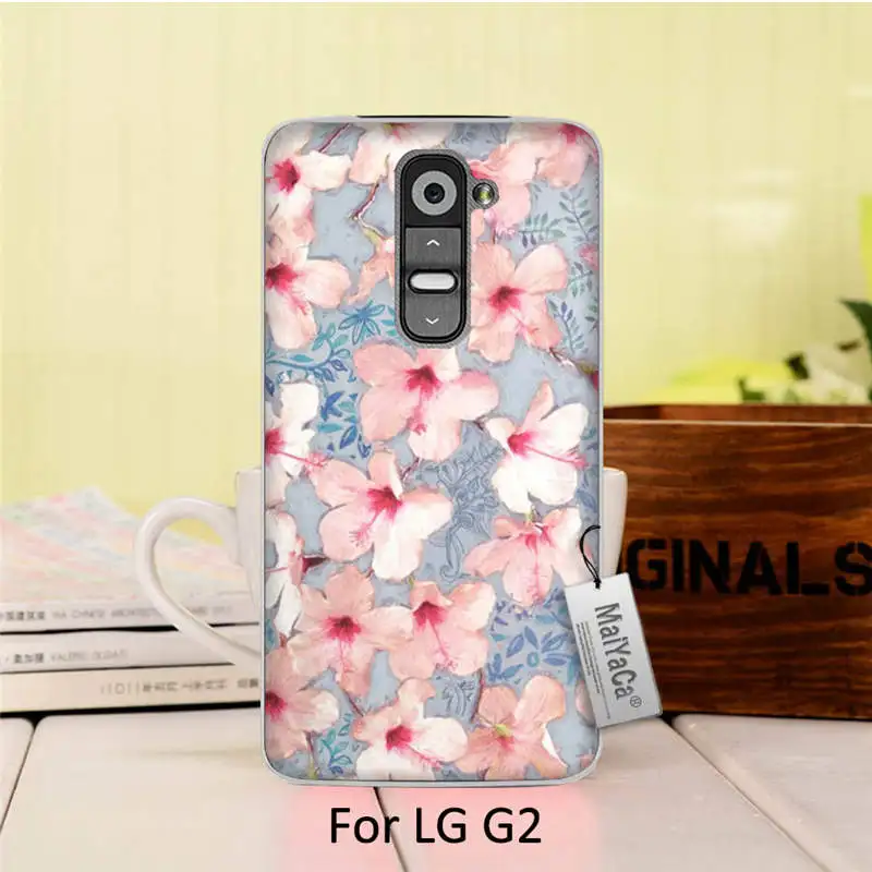 Горячая Печатных Cool Черный Телефоны Аксессуары Для LG G2 случае Потертый Шик