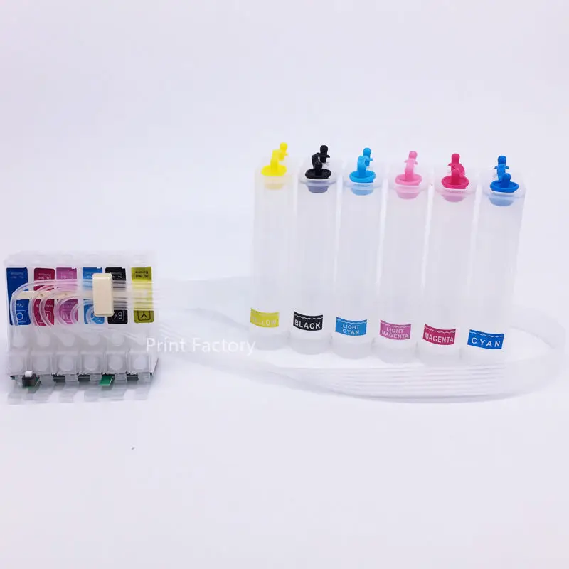 T0801-T0806 CISS Ink System with Reset Chip for Epson Printer continuous ink supply system
