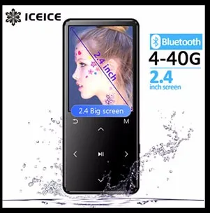 spotify mp3 player ICEICE MP3 Music Player with Speaker 2.4 inch Screen touch keys hi fi fm radio mini sport MP 3 music player portable walkman 32G spotify mp3 player