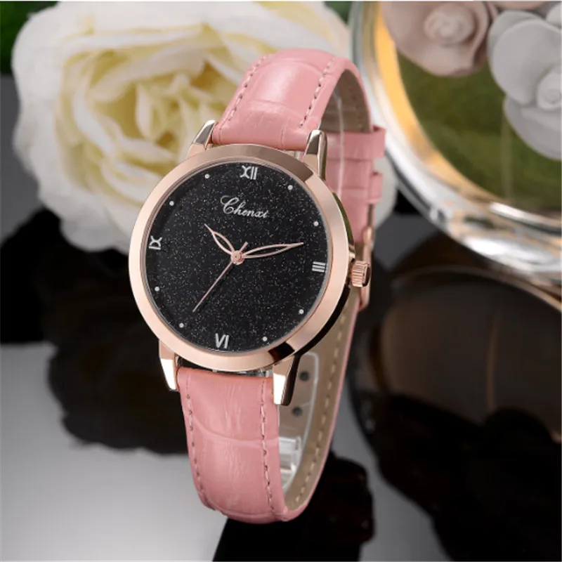 Buy CHENXI Fashion Simple Quartz Watch Women Leather