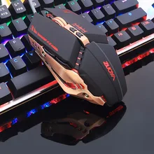 ZUOYA профессиональная игровая мышь 8D 3200 dpi регулируемые проволочные оптические светодиодный компьютерные мыши USB кабель мышь для портативных ПК