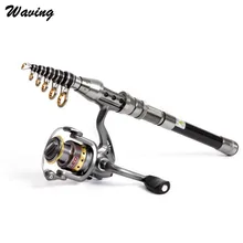 Телескопическая удочка, короткая мини-рыба, ручная карбоновая удочка для серфинга, удочка для спиннинга, рыболовная удочка, инструменты#3