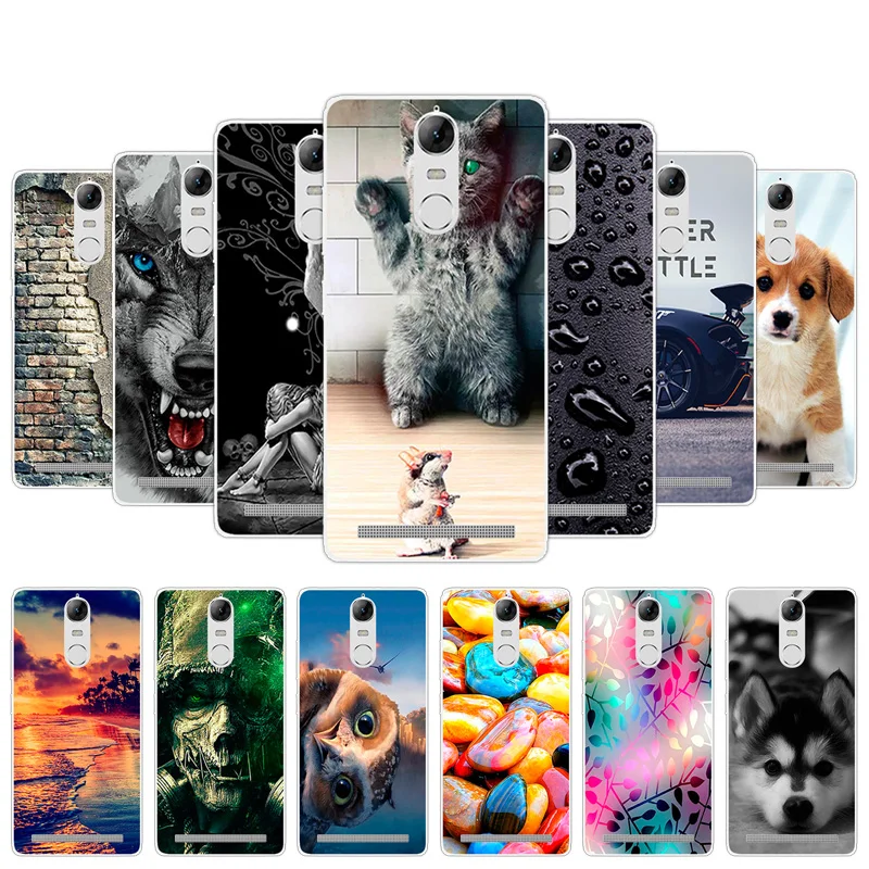 

Luxury Silicone Cases for Lenovo Vibe K5 Note Transparent TPU Cell Phone Case 5.5 inch for Coque Lenovo Vibe K5 Note Back Cover