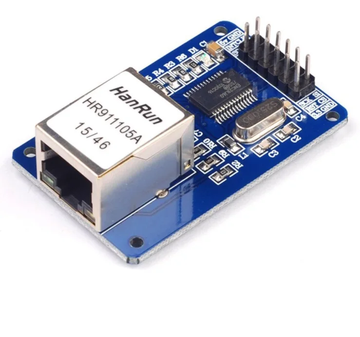 Мини Сетевой модуль ENC28J60 Ethernet LAN для Arduino 51 AVR SPI PIC STM32 LPC оптовая
