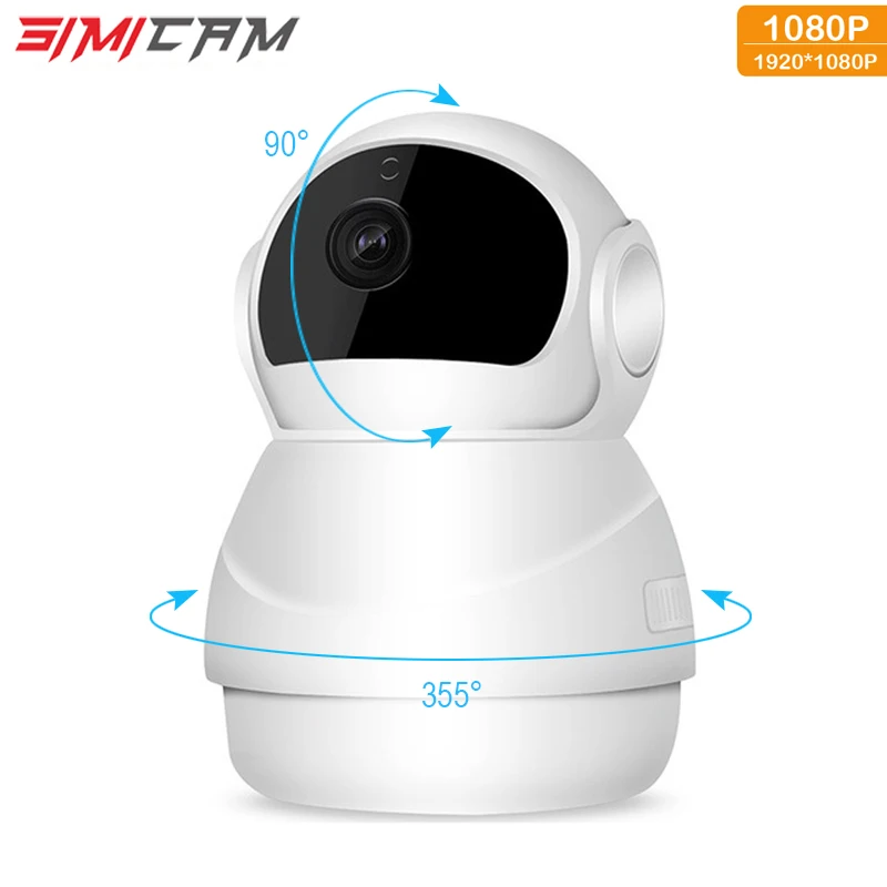CCTV Wifi Full HD 1080 p домашняя IP камера безопасности Беспроводная двухсторонняя аудио