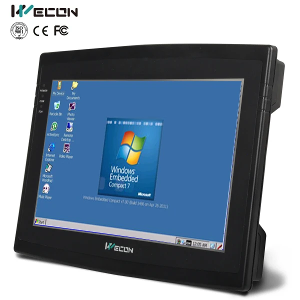 

Wecon 10.2" industrial panel pc support wince system
