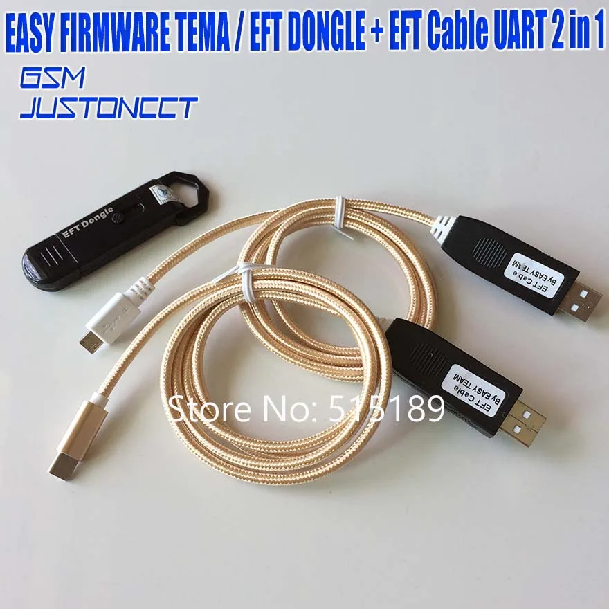 EFT DONGLE + CABLE - GSMJUSTONCCT -C8