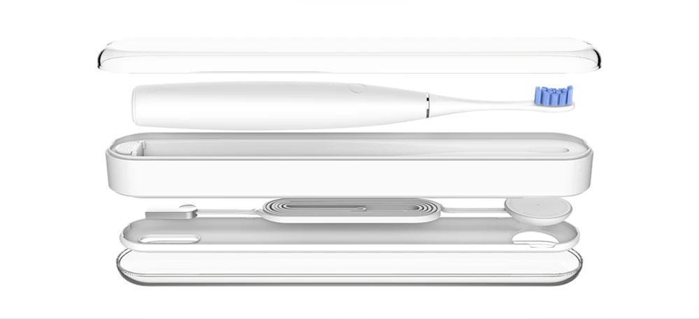 Оригинальная перезаряжаемая звуковая электрическая зубная щетка Oclean SE с 3 щетками и 1 настенным держателем для ухода за зубами