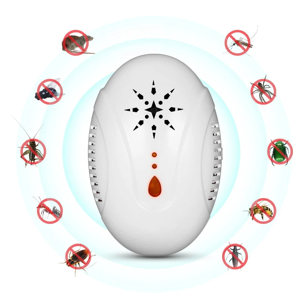 Three Ultrasonic Modes Plug in Mouse Pest Control Repeller Electronic