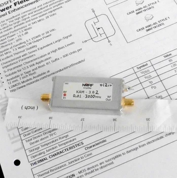 

KAM-302 10 kHz~2.5 GHz (3.0 GHz) UWB High Gain Universal RF Microwave Amplifier