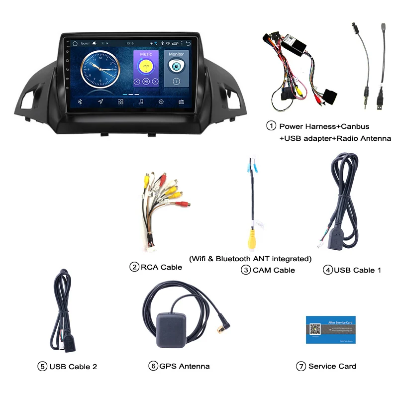 Discount NAVITOPIA 9inch Full Touch Screen Android 8.1 2G RAM 32G ROM Car DVD GPS Navigation For Ford Escape 2013-2017 3 Discount NAVITOPIA 9inch Full Touch Screen Android 8.1 2G RAM 32G ROM Car DVD GPS Navigation For Ford Escape 2013-2017 3