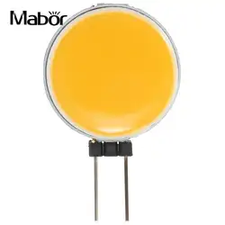 G4 2 W COB Светодиодный прожектор лампы 12 V качество энергии теплый белый/белый