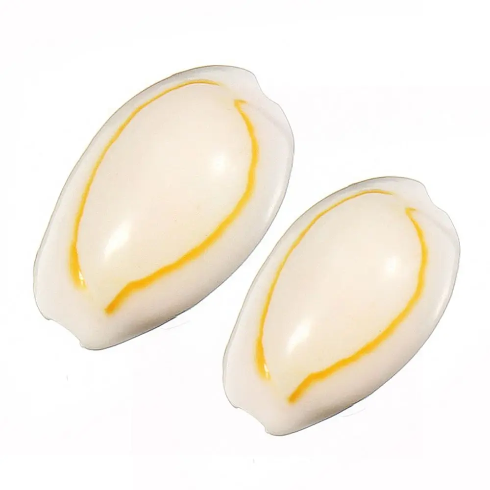 50pcs/bag Shell model Creamy White Natural Sea Loose Beads Accessories for Fish Tank Home Decoration Craft unique