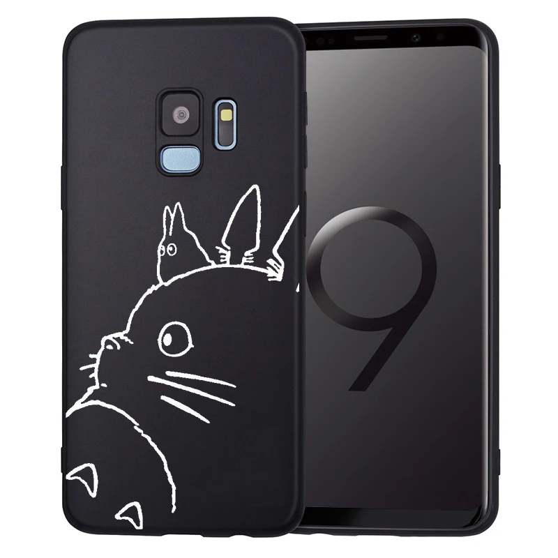 МИЛЫЙ Тоторо Аниме Ghibli Миядзаки для samsung Galaxy S9 S8 S10 Plus S7 S6 Edge S10 Lite Note9 8 чехол крышка Etui
