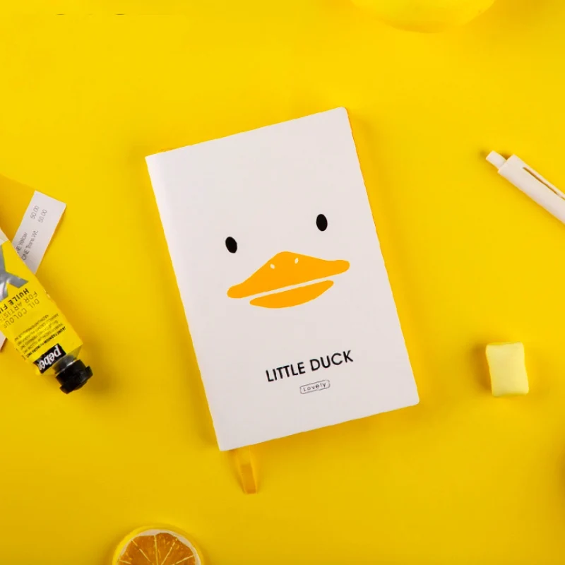 

Creative Cute Duck Notebook handbook Diary Cute decoration DIY planner journal personal book Student notebook