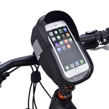 Roswheel Sahoo 112003 велосипедная трубка на руль, сумка для мобильного телефона, чехол-держатель, чехол для телефона 6,5 дюйма
