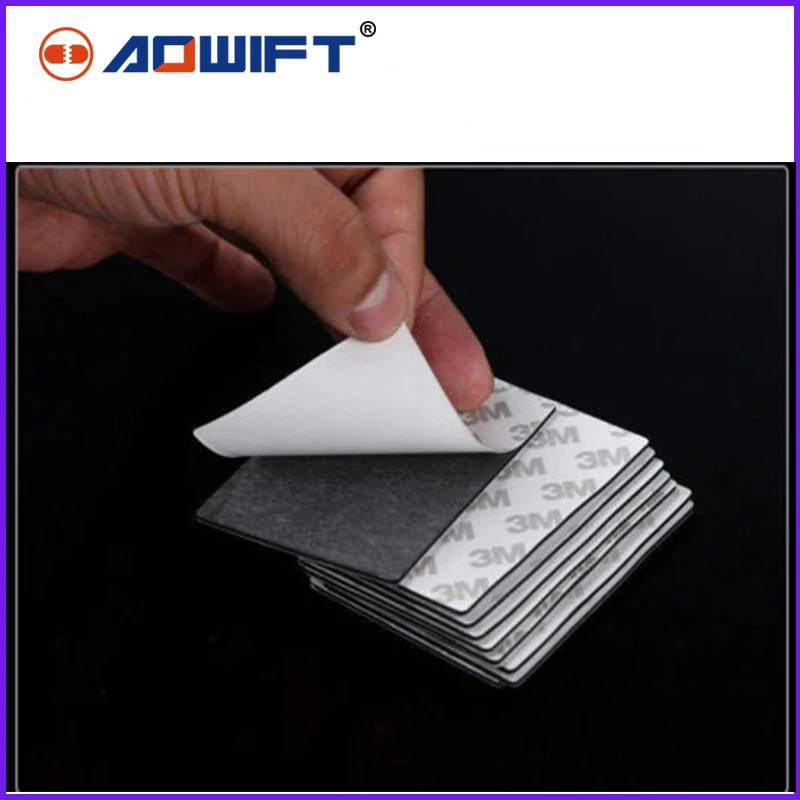 

5PCS 3M Strong Double Sided Black Foam Tape Pad Mounting Rectangle Adhesive Hot