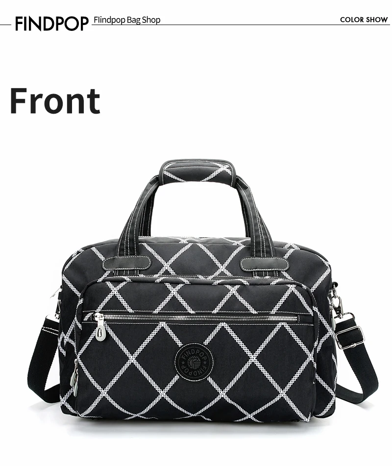 Findpop водостойкая ручная багажная дорожная сумка 2018 новый дизайн большая емкость дорожные сумки модные нейлоновые мужские женские сумки