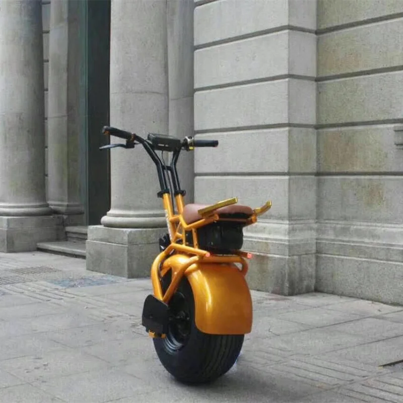 single wheel electric bike