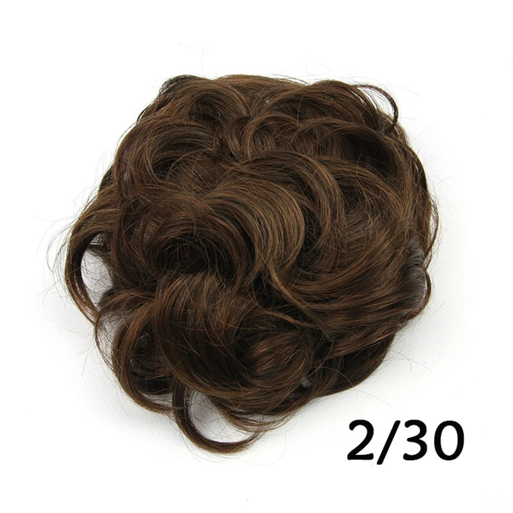 Soowee 4 цвета синтетический Высокая Температура Волокно вьющиеся волосы Chignon