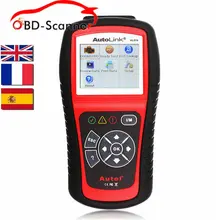 Авто диагностический сканер obd2 Код Читателя Autel AL519 Английский Французский Испанский Язык диагностический инструмент Код Ошибки Чтения Сканер