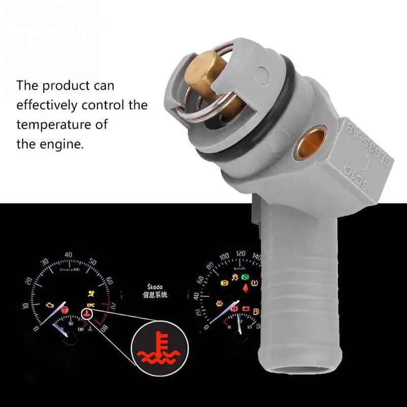 

Car Engine Coolant Thermostat 6C1Q6L635AB for Ford Mondeo MK3 2.0 2.2 TDDITDCI16V Car Auto Accessories Coolant Thermostat New