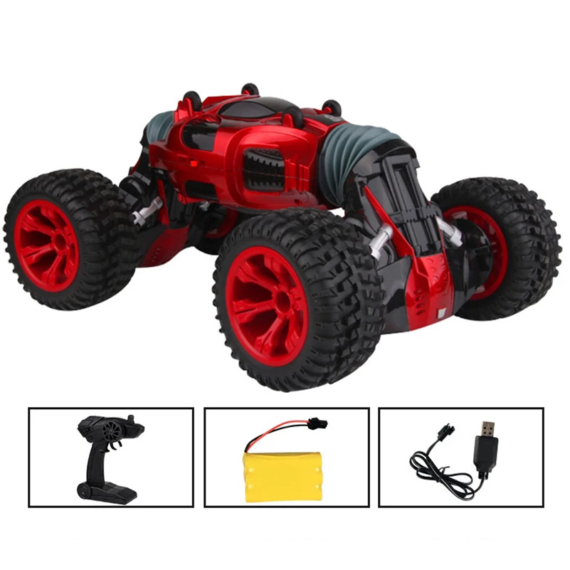 2,4 Ghz 4WD RC автомобиль высокая скорость RC деформационная машина игрушки монстр Рок Гусеничный внедорожный грузовик большие колеса игрушки для детей подарок