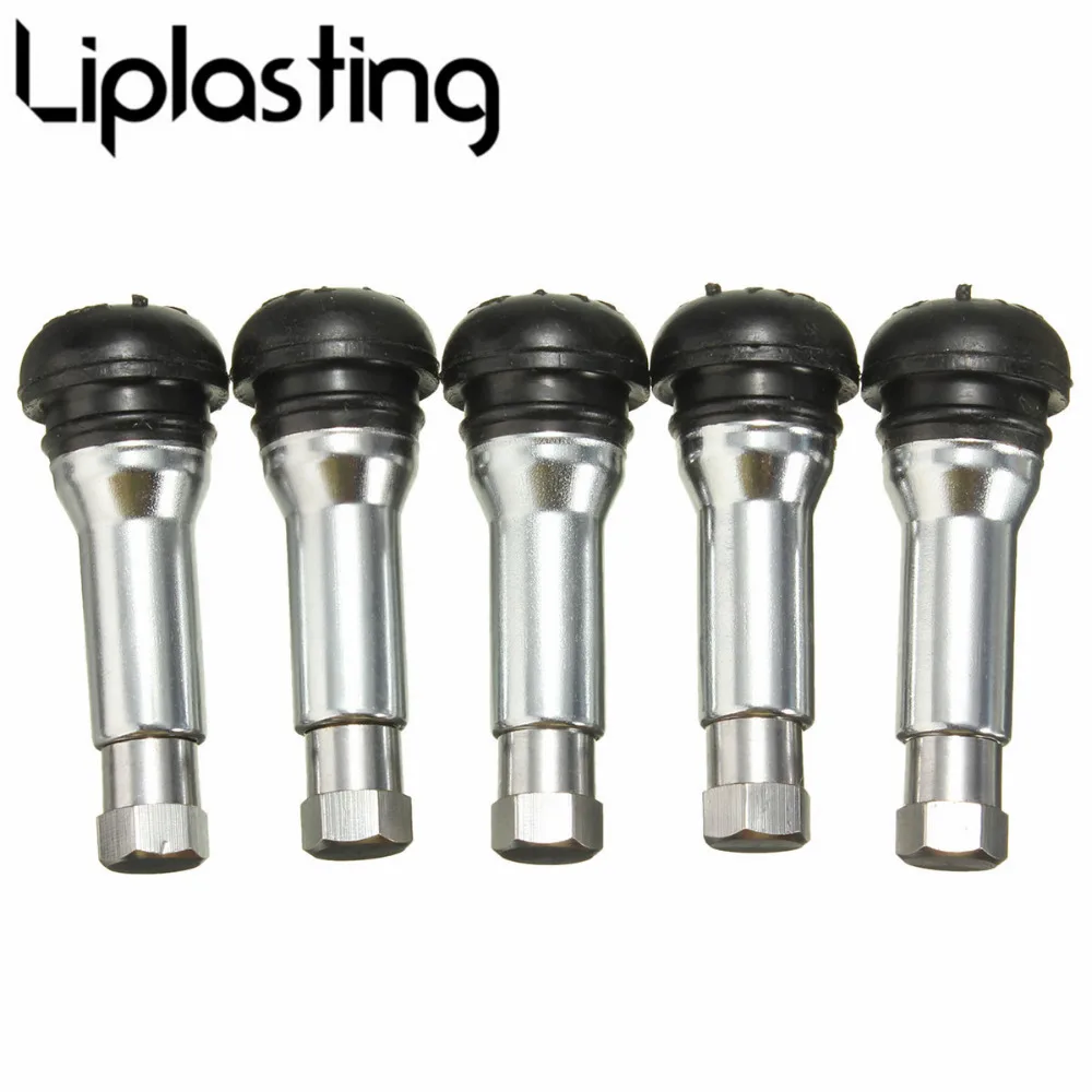 5-Pack Black Aluminum Tire Valve Caps For Range Rover & All Vehicles - Anti-Corrosion