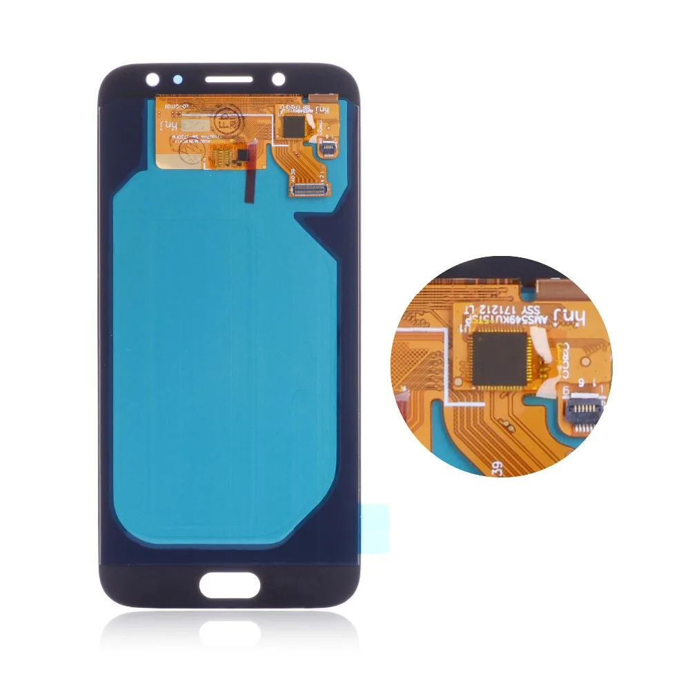AMOLED Дисплей для SAMSUNG Galaxy J7 Pro J730 J730F LCD в сборе с тачскрином 5.5" Черное золото Голубое розовое золото